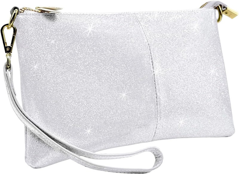Beurlike Leather Wristlet Wallet Clutch Purses For Women Small Crossbody Phone Bags - Image 1